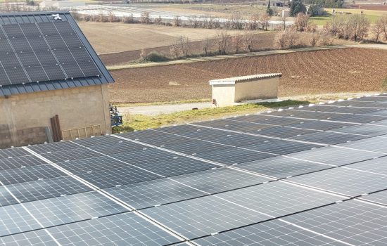 Hangar agricole photovoltaïque Giraud - Générale du Solaire