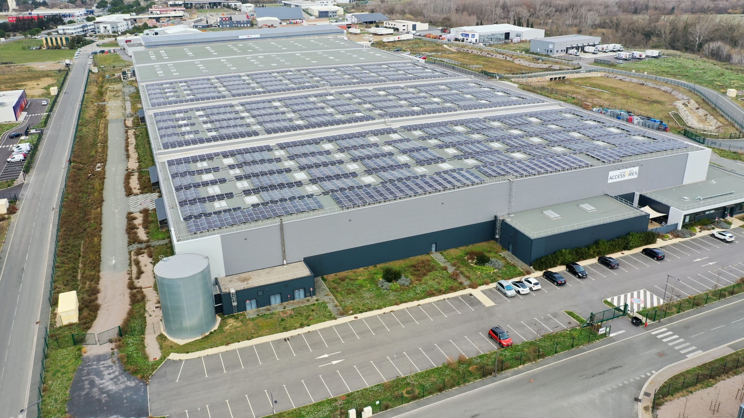 Centrale photovoltaïque en toiture Narbonne Accessoires - Générale du Solaire
