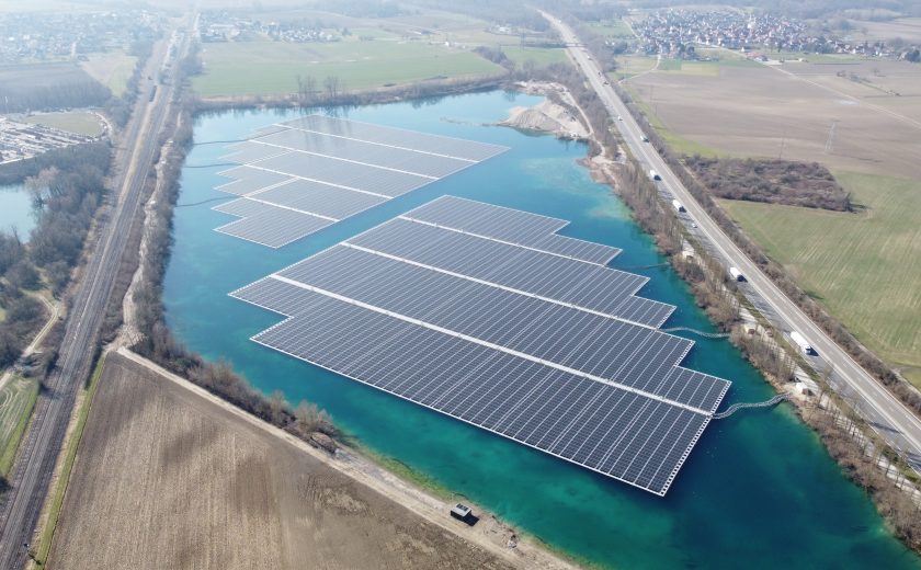 Centrale photovoltaïque flottante Leutenheim - Générale du Solaire