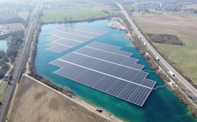 Centrale photovoltaïque flottante Leutenheim - Générale du Solaire