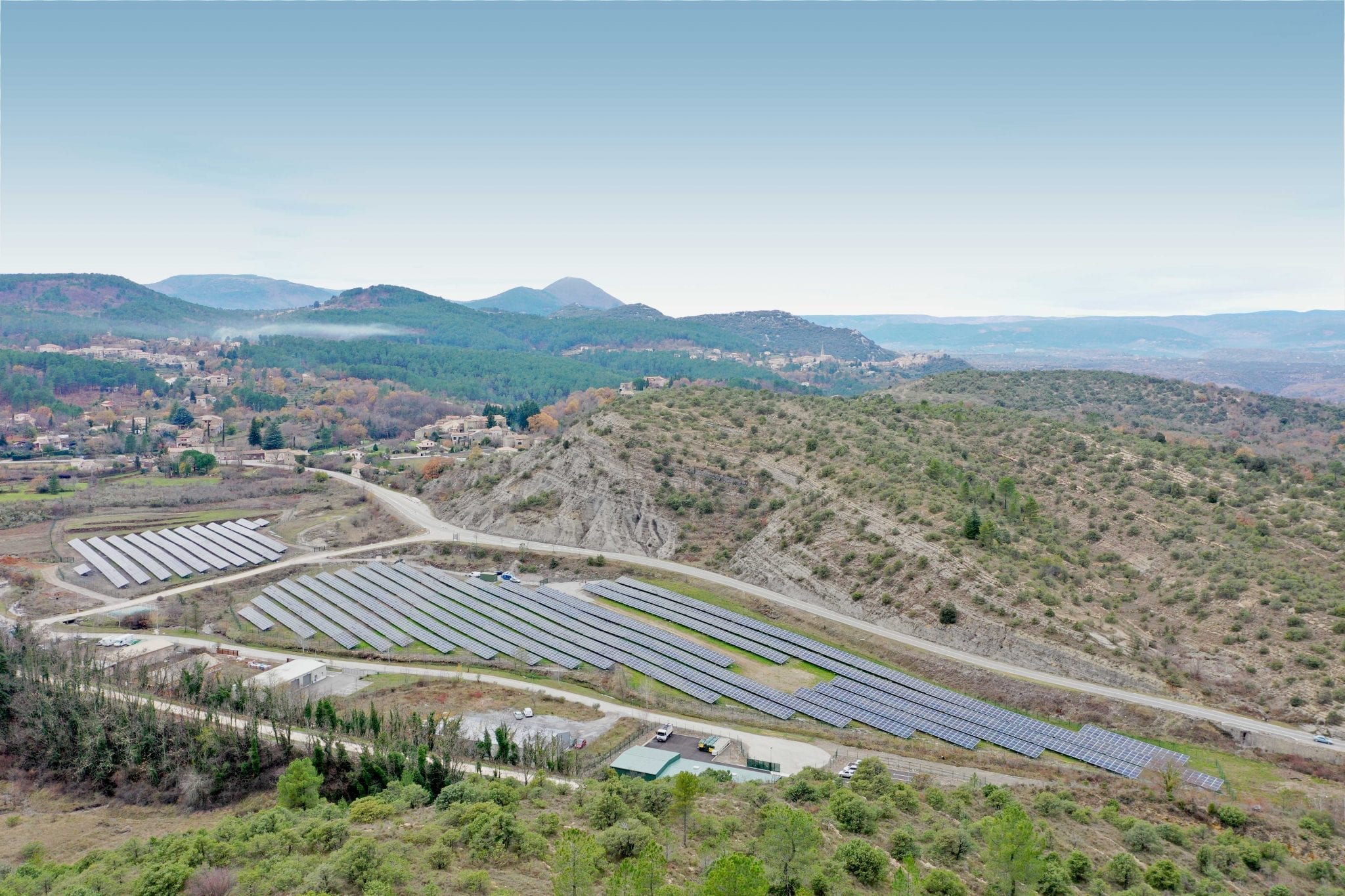 Centrale Photovoltaïque au Sol Pays de Jalès - Générale du Solaire