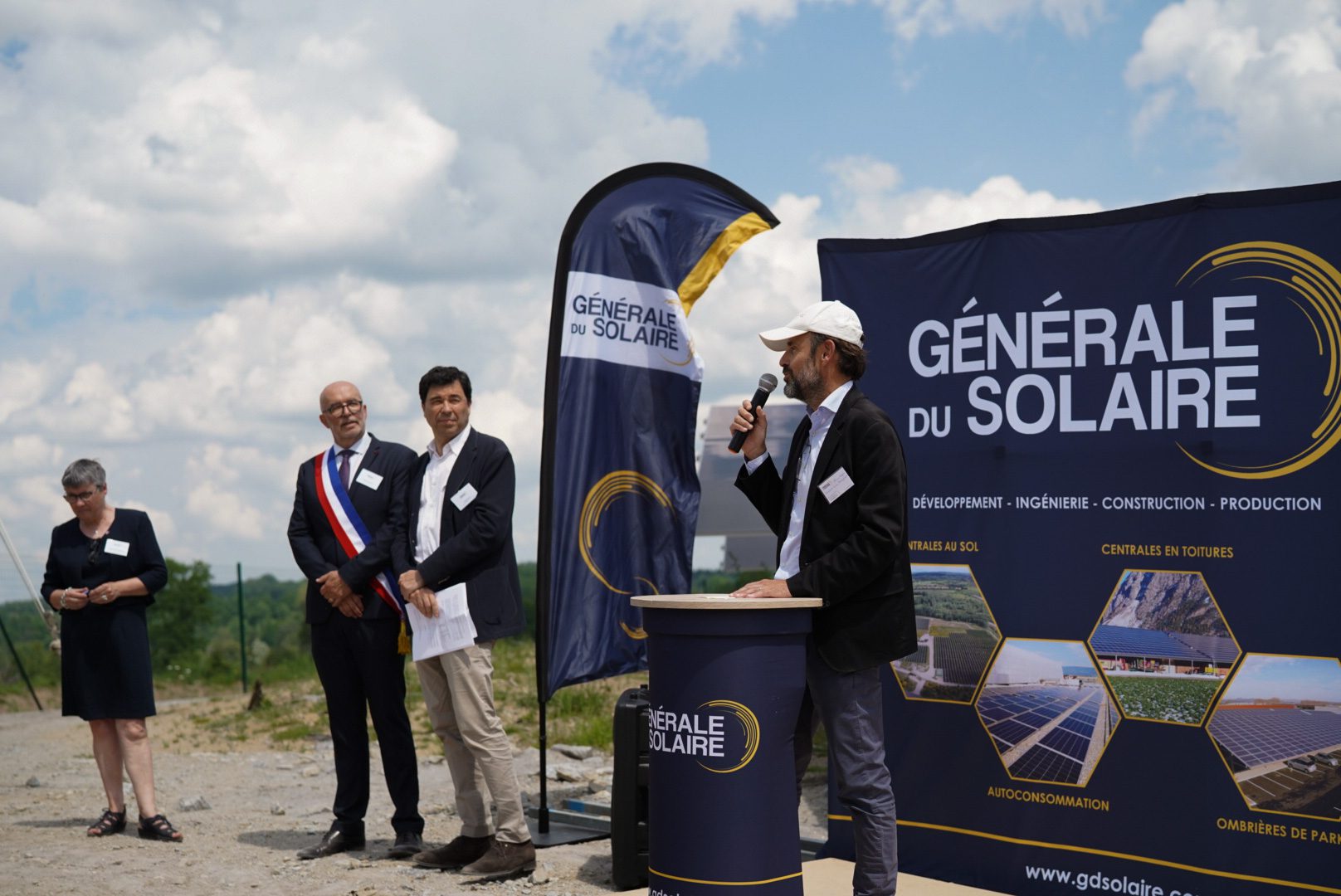 discours inauguration parc solaire flayat