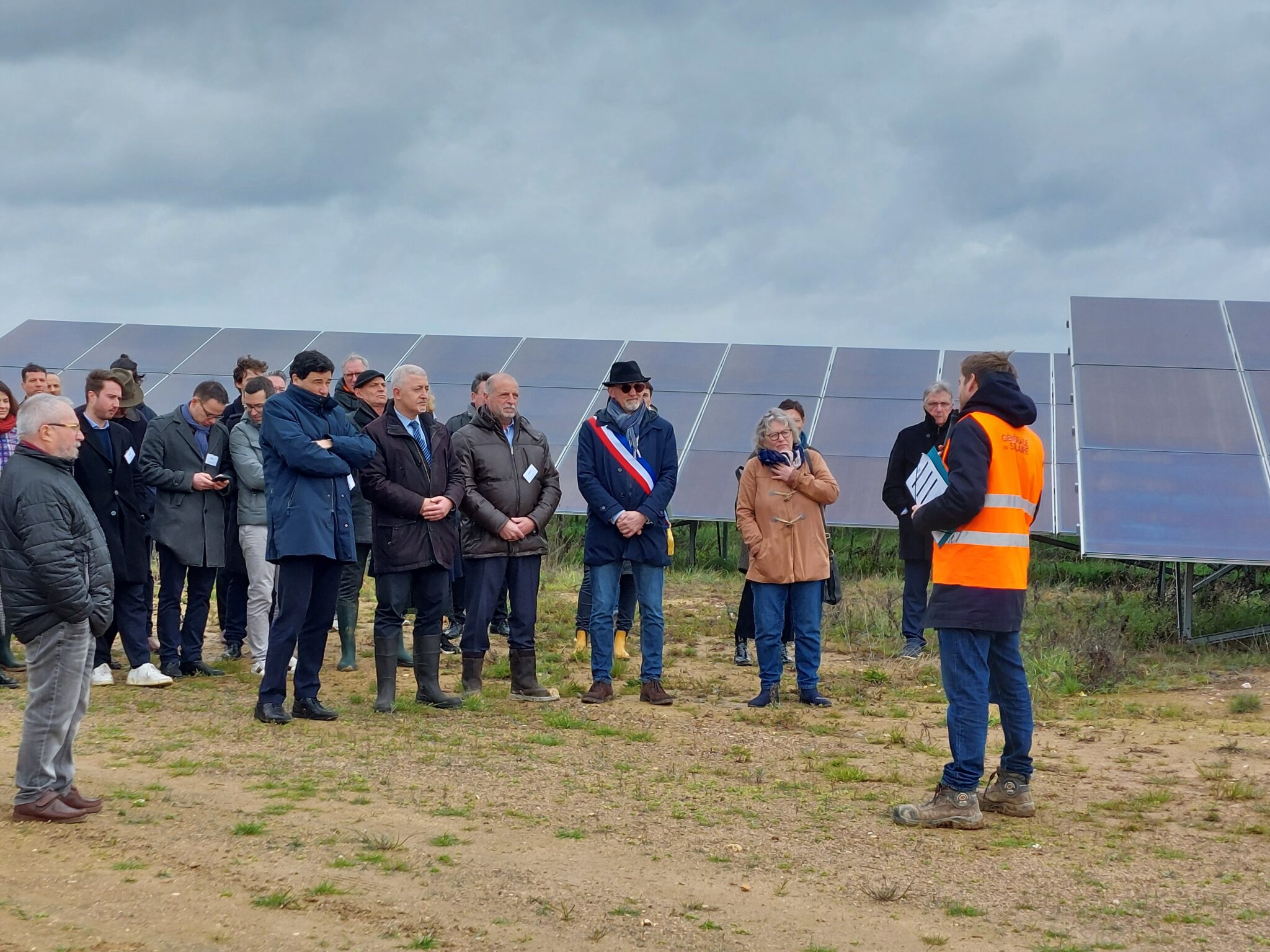 Inauguration Parc Photovoltaïque Gron