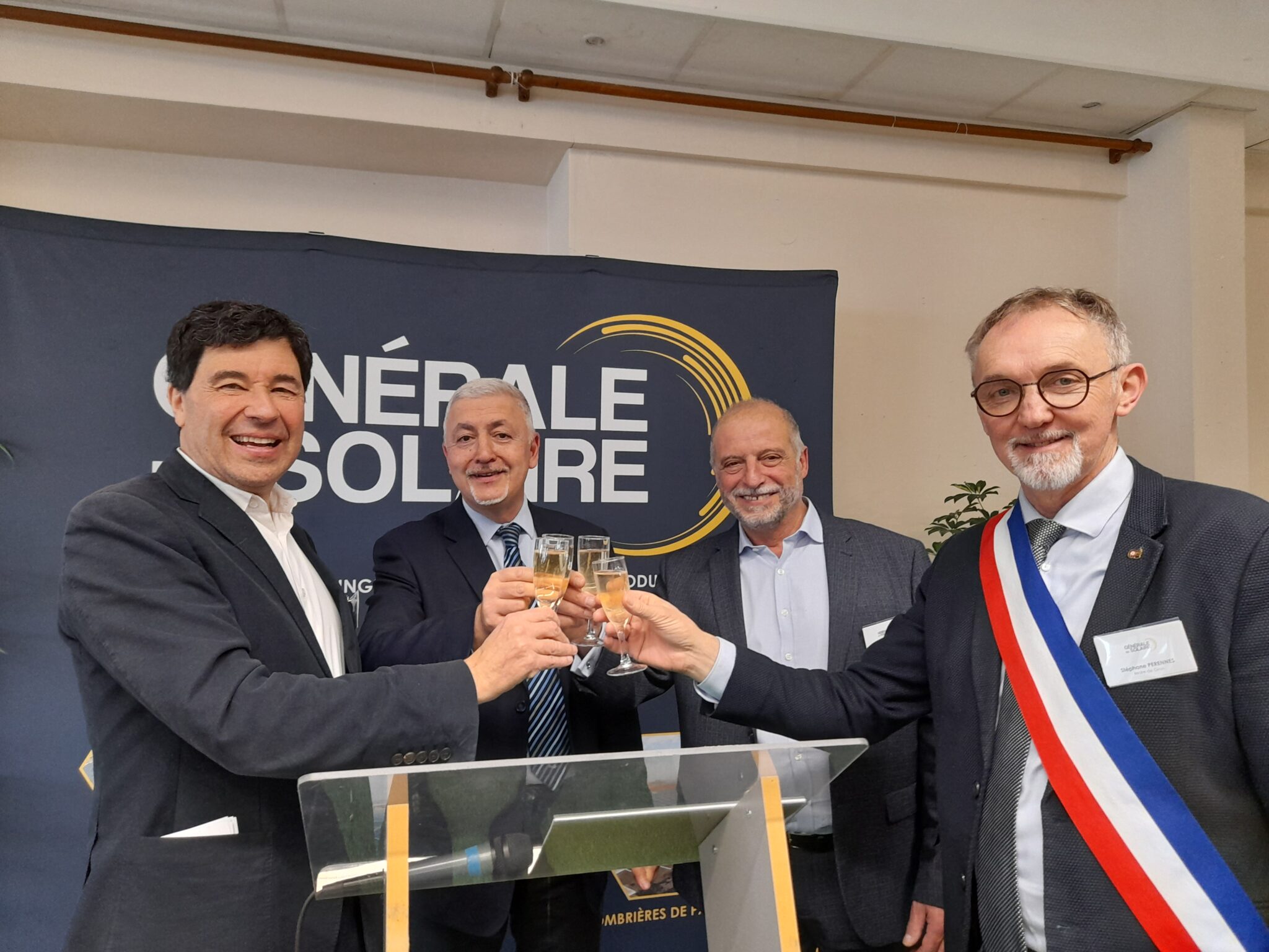 Inauguration Parc Photovoltaïque Gron