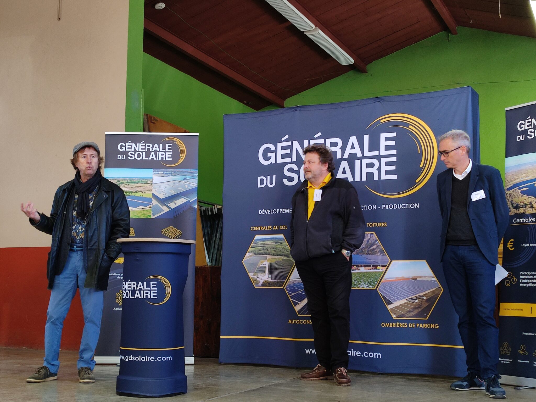Inauguration parc solaire Luc-sur-Aude