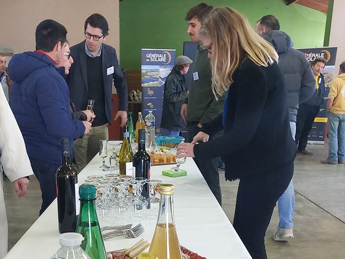 Inauguration parc solaire Luc-sur-Aude