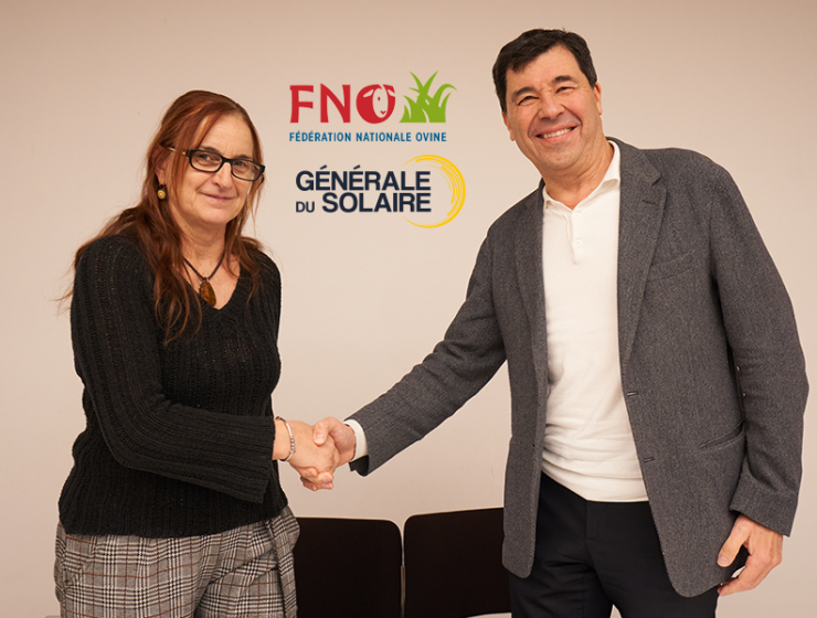 Générale du Solaire a signé la charte de la Fédération Nationale Ovine !
