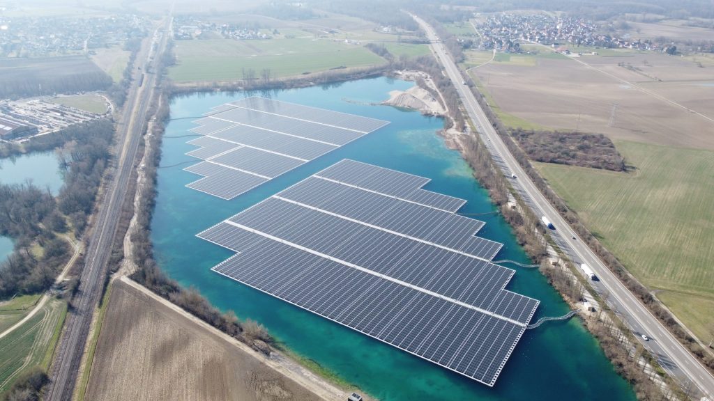 Centrale photovoltaïque flottante Leutenheim - Générale du Solaire Centrale photovoltaïque flottante Leutenheim - Générale du Solaire