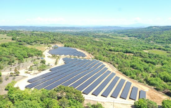 Centrale photovoltaïque au sol Saint-Marcel-de-Careiret - Générale du Solaire