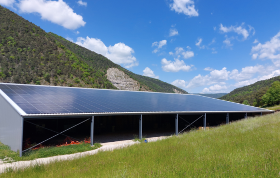 Hangar agricole photovoltaïque Aurel - Générale du Solaire