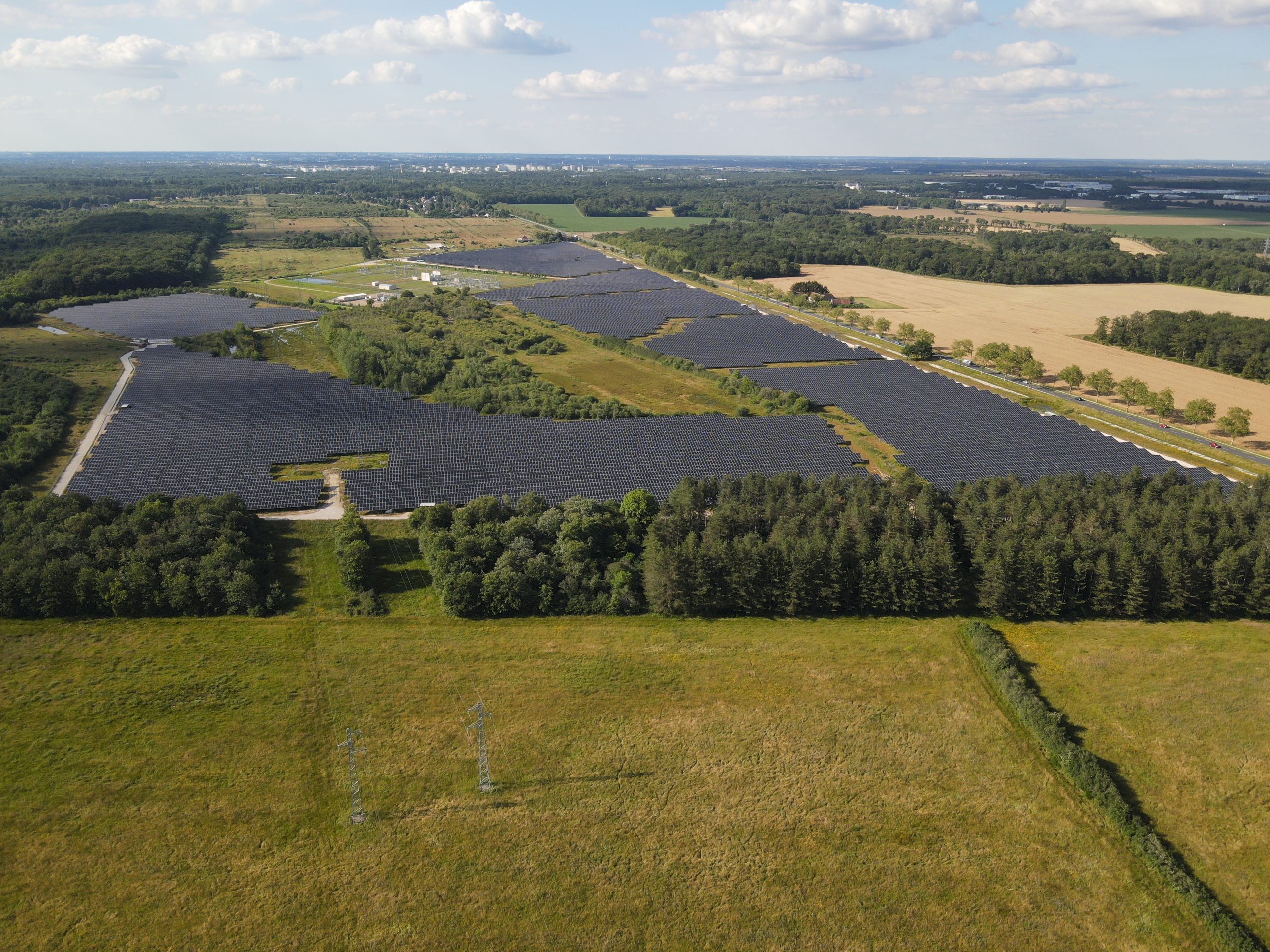 Centrale Photovoltaïque au Sol Saint-Cyr-en-Val - Générale du Solaire