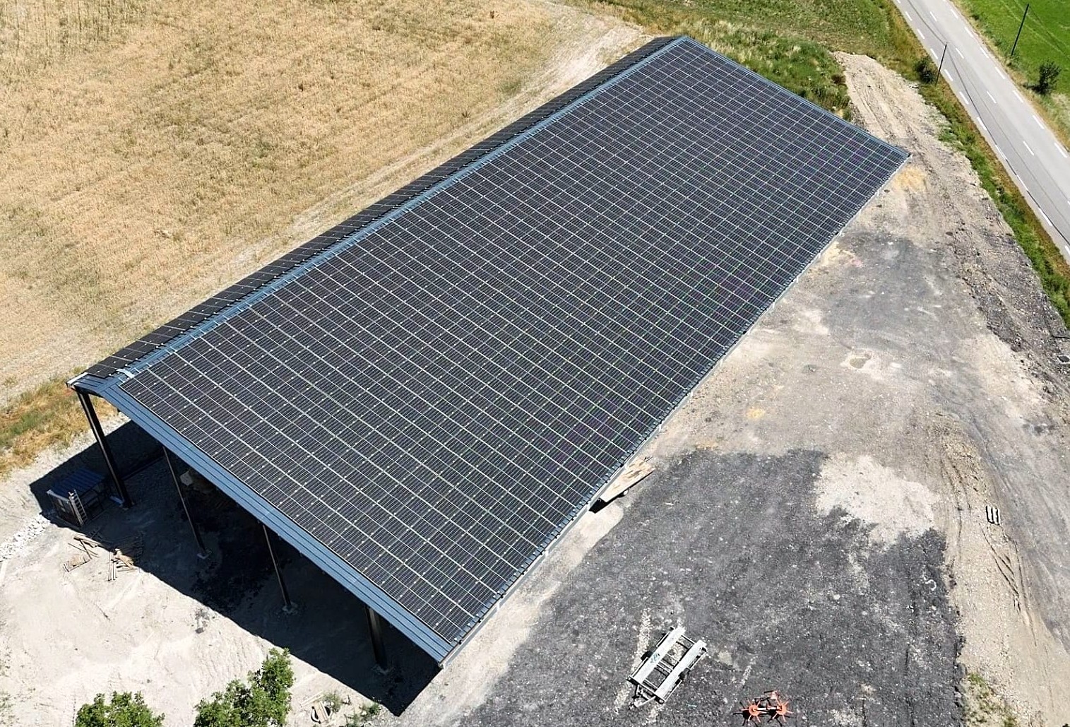 Bâtiment agricole photovoltaïque Marchand - Générale du Solaire