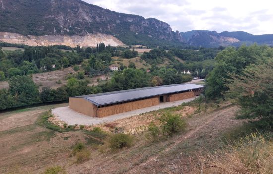 Bâtiment agricole photovoltaïque Indian-S Vallée - Générale du Solaire