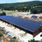 Bâtiment agricole photovoltaïque Gaec du Mourre Negre - Générale du Solaire