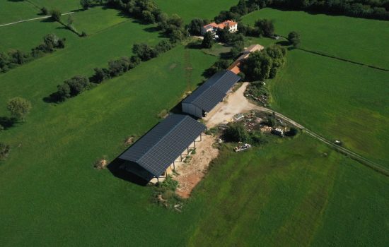 Bâtiment agricole photovoltaïque Faure - Générale du Solaire
