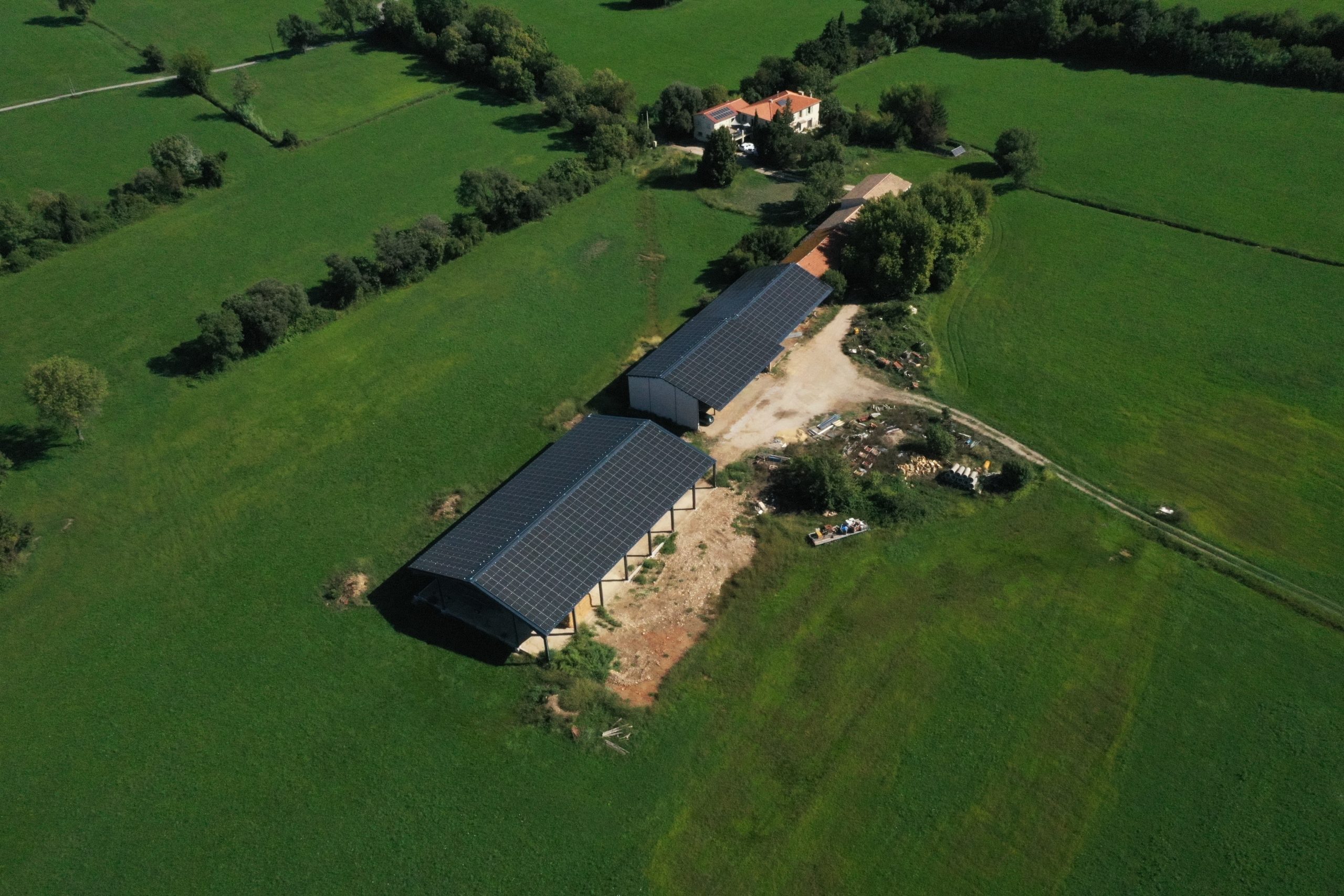Bâtiment agricole photovoltaïque Faure - Générale du Solaire