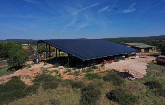 Bâtiment agricole photovoltaïque Grech - Générale du Solaire