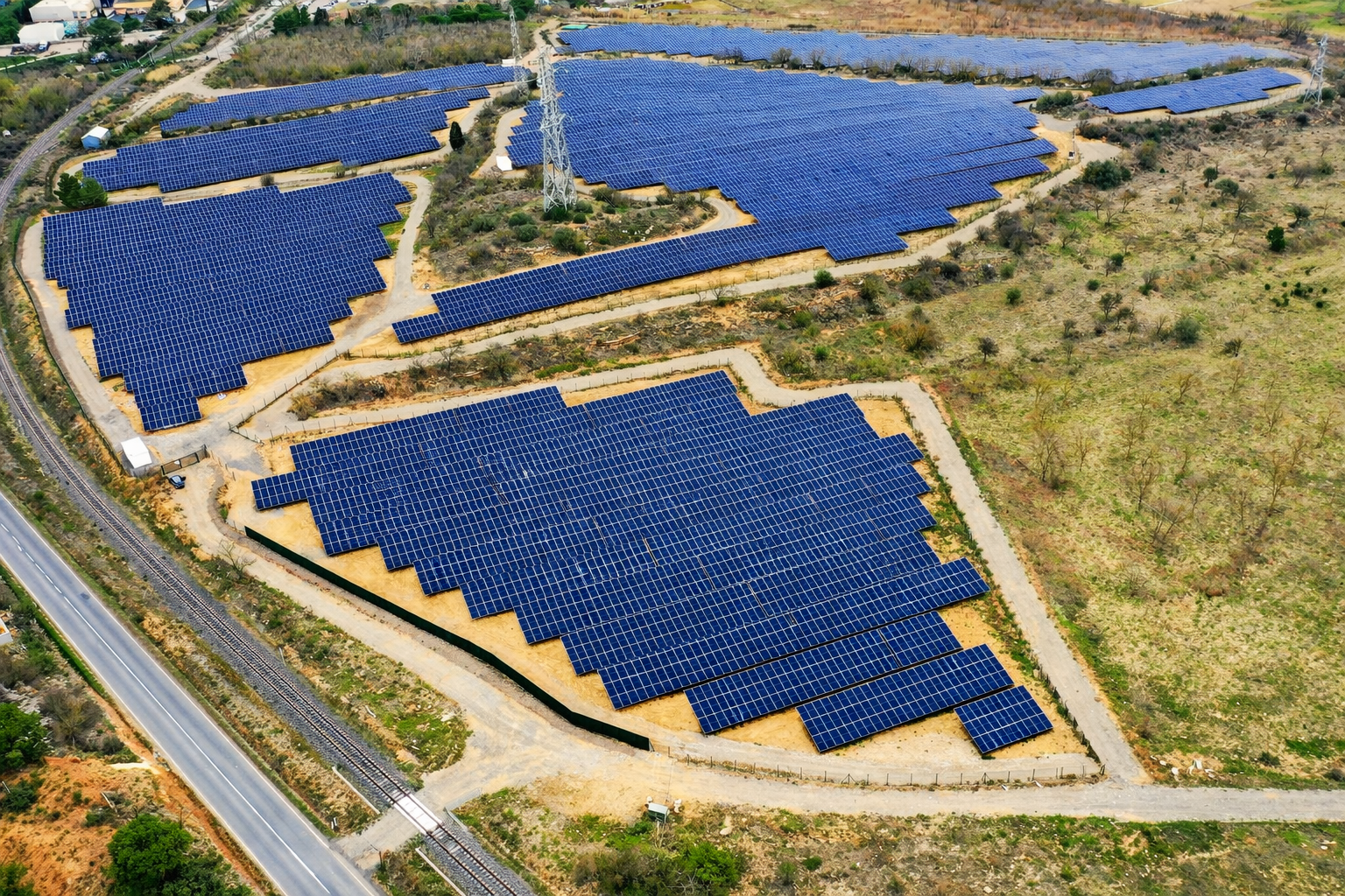 Centrale Photovoltaïque au Sol Narbonne Herpe - Générale du Solaire