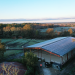 Bâtiment agricole photovoltaïque Haras du Mascaret - Générale du Solaire