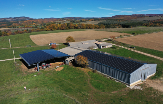 Bâtiment agricole photovoltaïque GAec de la Darnotte - Générale du Solaire