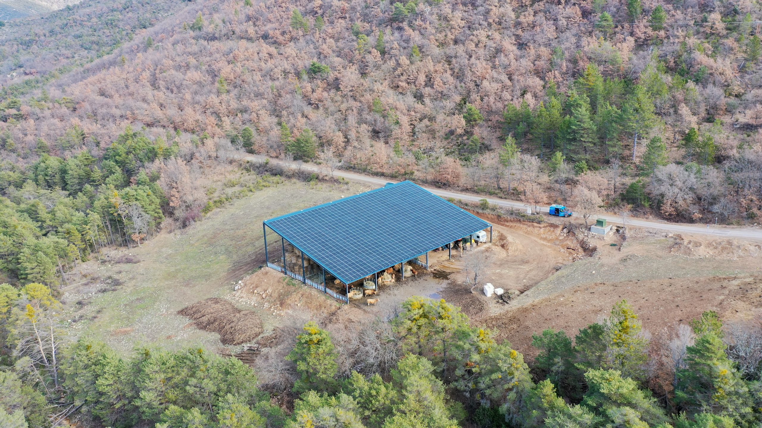 Bâtiment agricole photovoltaïque Girard - Générale du Solaire