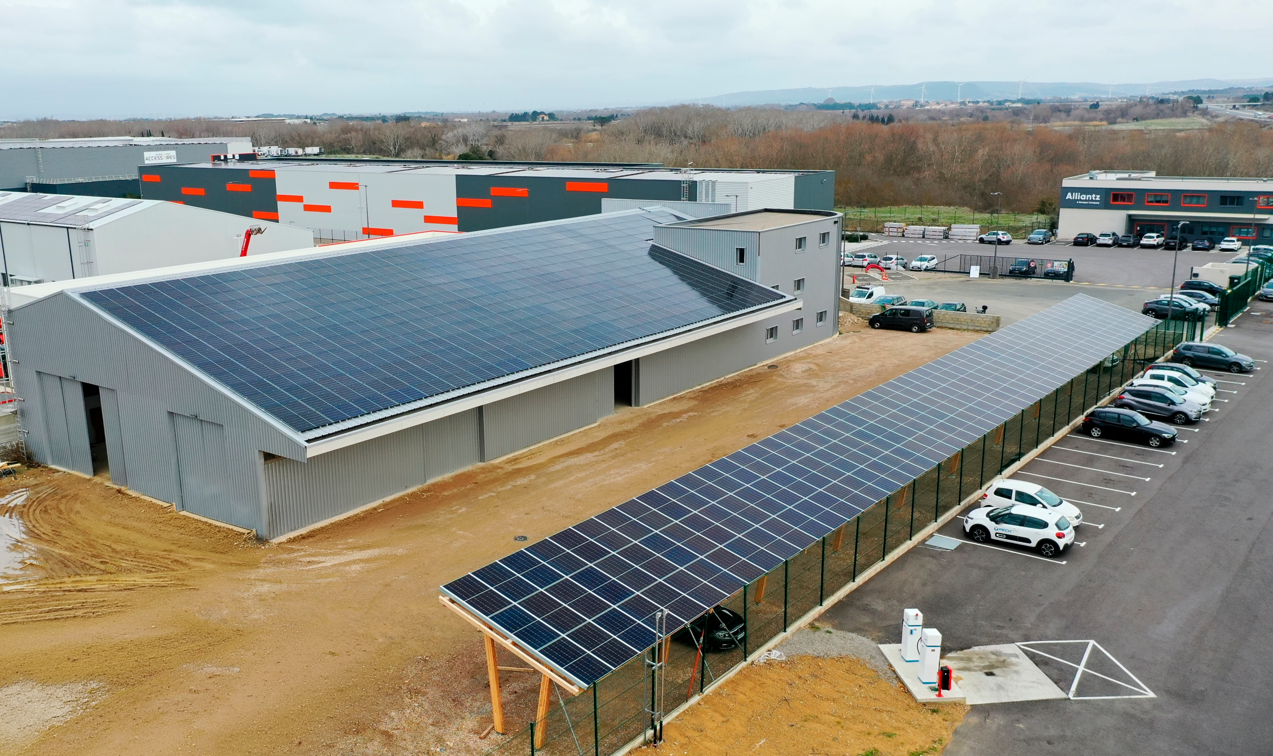 Centrale photovoltaïque en toiture CTL - Générale du Solaire