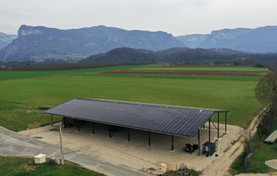 Hangar agricole photovoltaïque Chuilon - Générale du Solaire