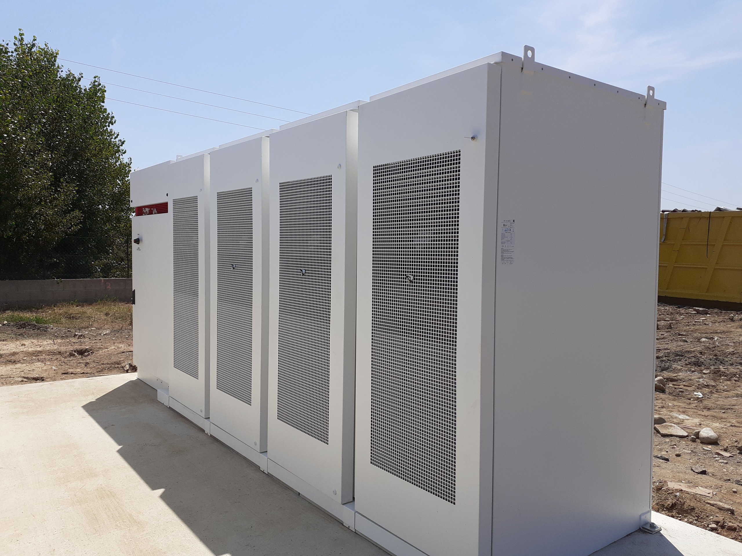 Stockage par batteries - Canico Lucciana (Corse) - Générale du Solaire