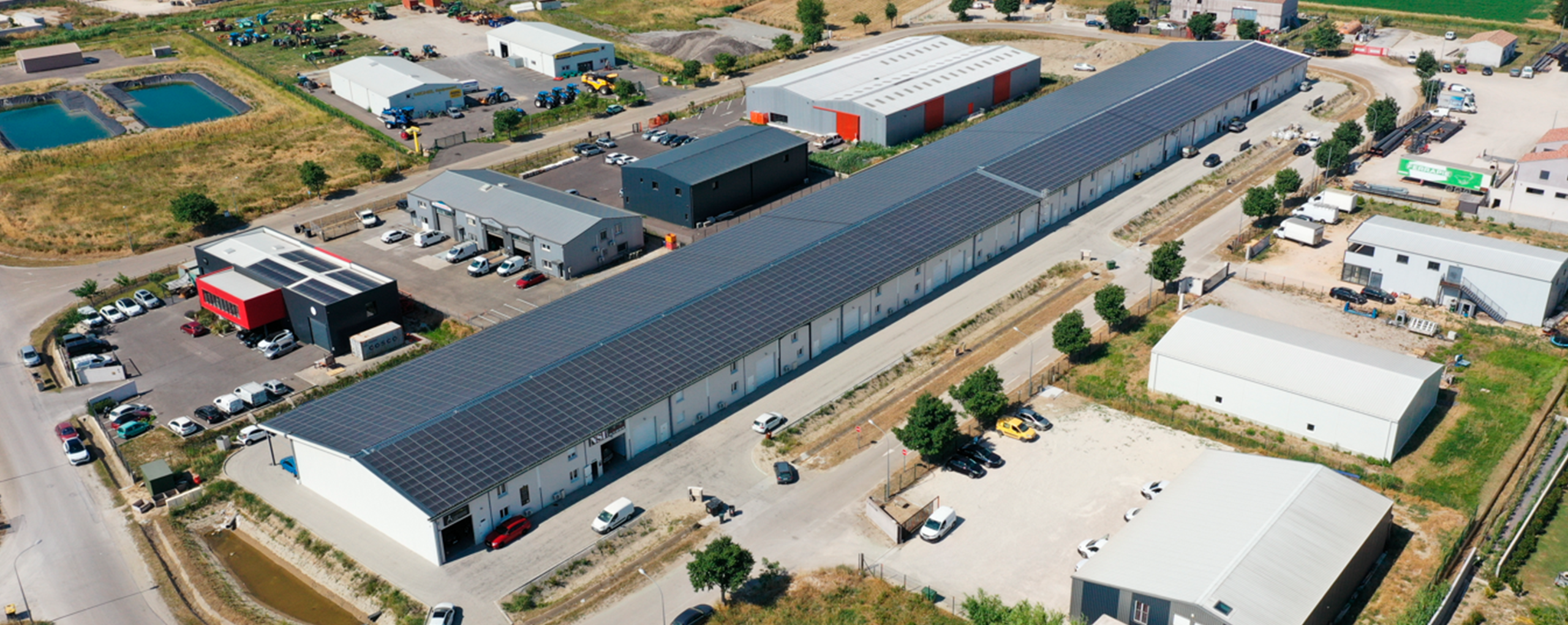 Centrale photovoltaïque en toiture Cavalloni - Générale du Solaire