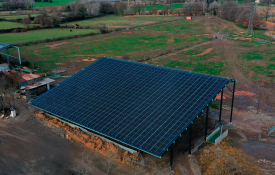 Bâtiment agricole photovoltaïque Gautier Temps Perdu - Générale du Solaire