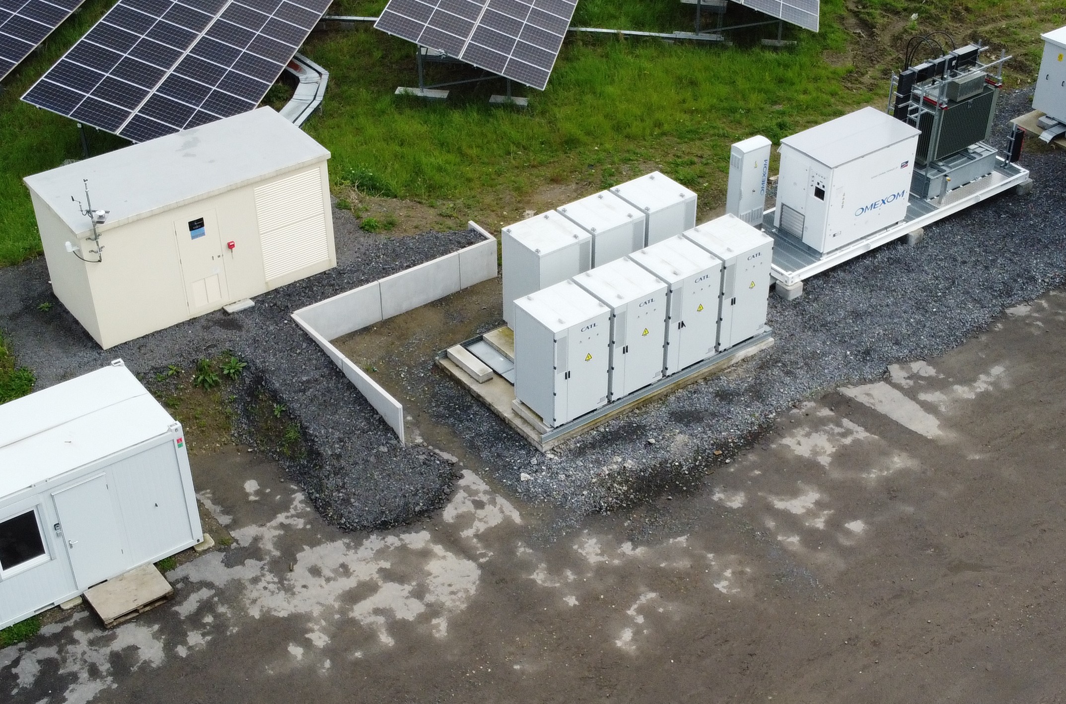 Stockage par batteries - Leforest - Générale du Solaire