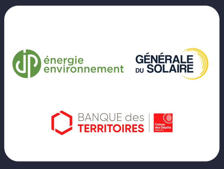 JP Energie Environnement et Générale du Solaire, avec la Banque des Territoires, initient un projet de rapprochement en vue de créer un leader du marché européen des énergies renouvelables