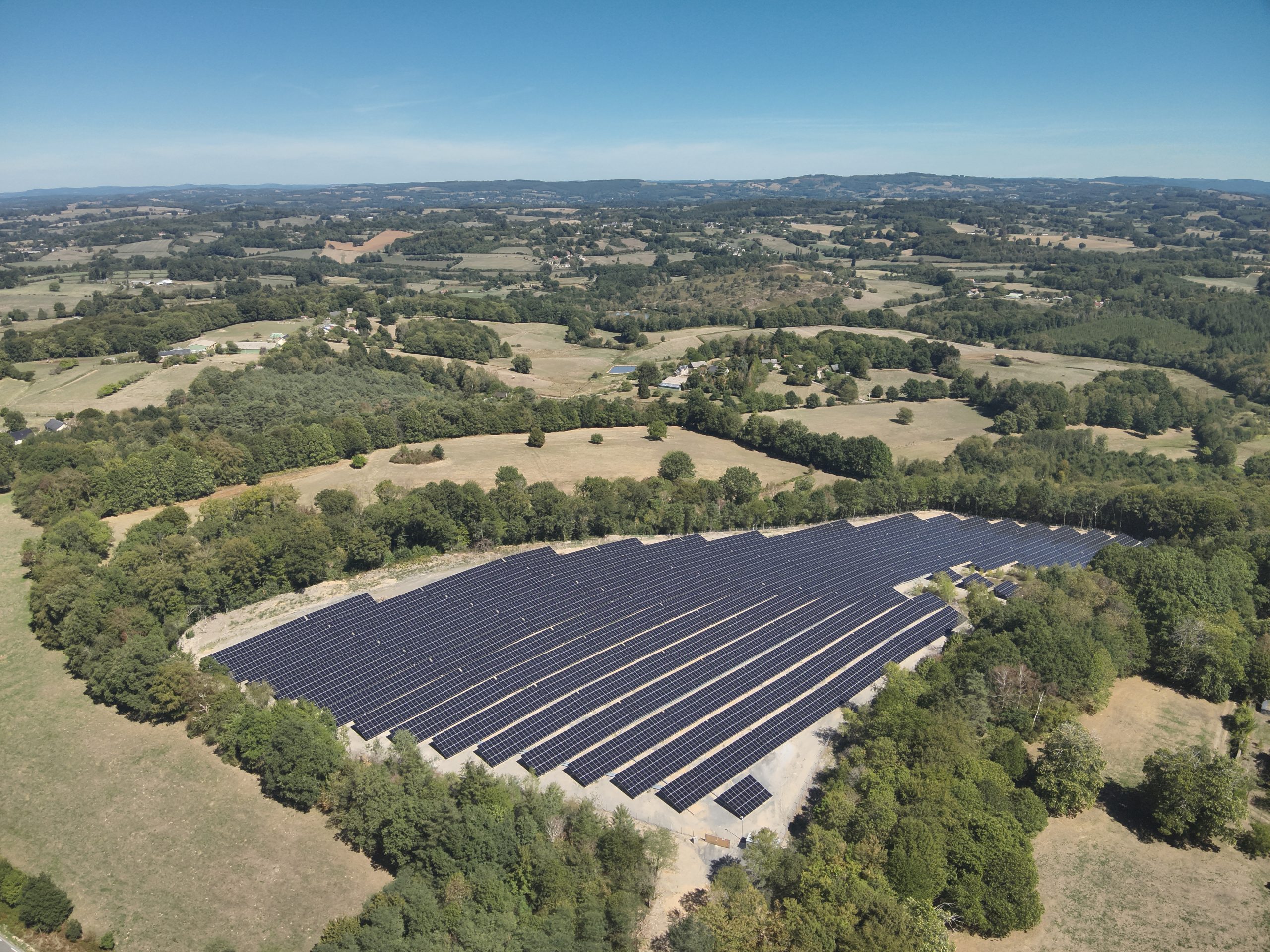 Centrale Photovoltaïque au Sol Masseret - Générale du Solaire Centrale Photovoltaïque au Sol Masseret - Générale du Solaire