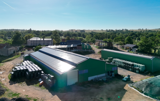 Bâtiment agricole photovoltaïque Bony - Générale du Solaire
